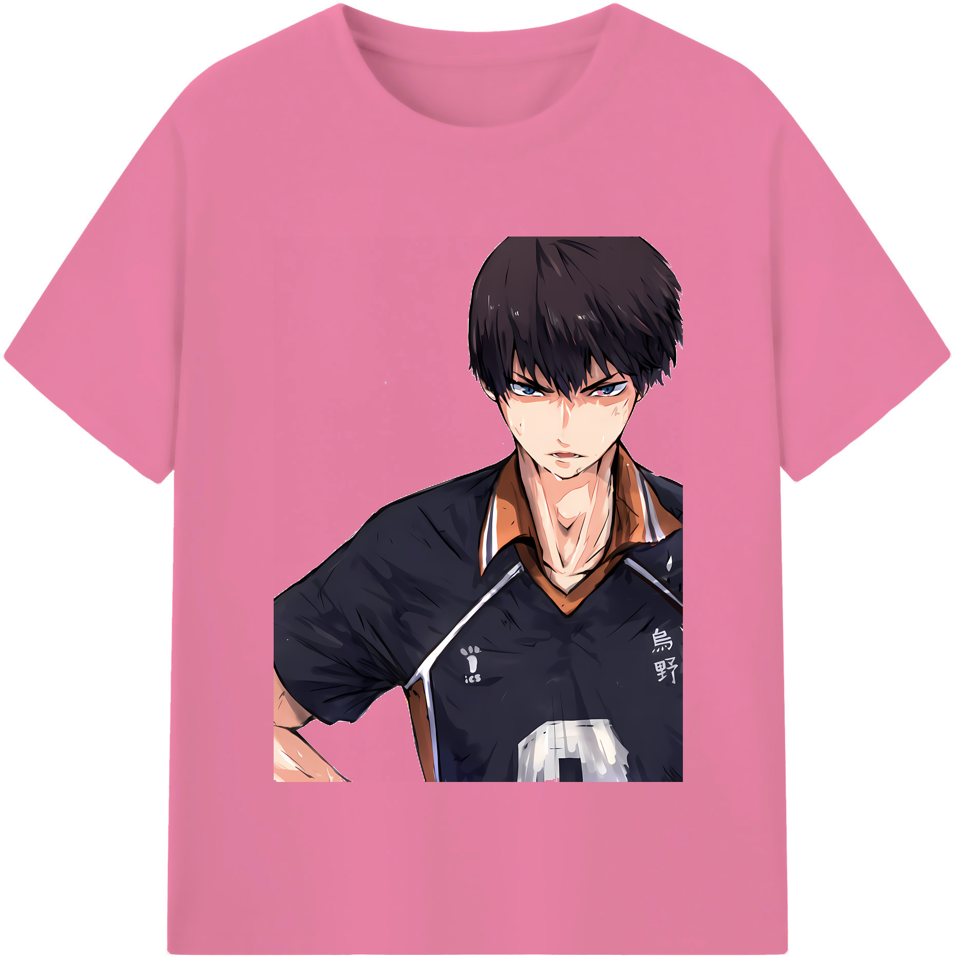 （画像用） ハイキュー!! Haikyu!! 綿100％半袖Tシャツ（フロントプリント）